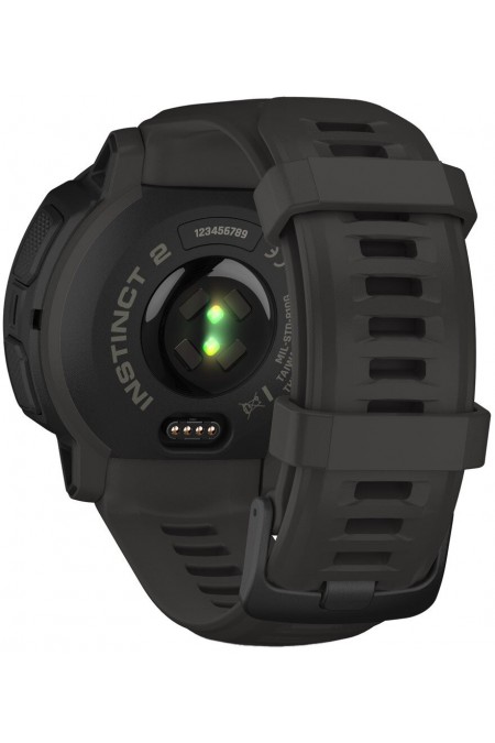Умные часы Garmin Instinct E 45 мм (010-02933-00) (черный-темно-коричневый) 1