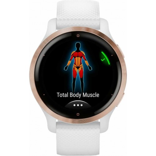 Умные часы Garmin Venu 2S 27.9 мм (010-02429-13) (розовое золото/белый) 4