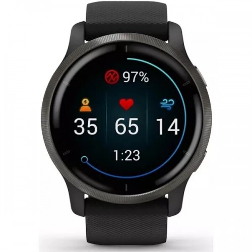 Умные часы Garmin Venu 2S 33 мм (010-02430-11) (черный/черный) 1