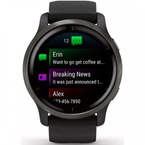 Умные часы Garmin Venu 2S 33 мм (010-02430-11) (черный/черный) 3
