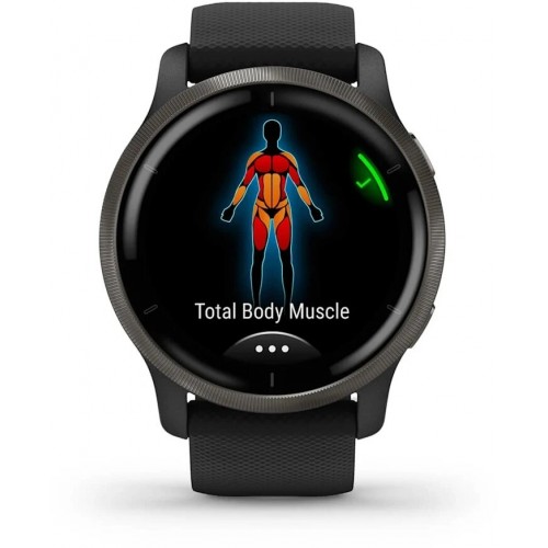 Умные часы Garmin Venu 2S 33 мм (010-02430-11) (черный/черный) 5
