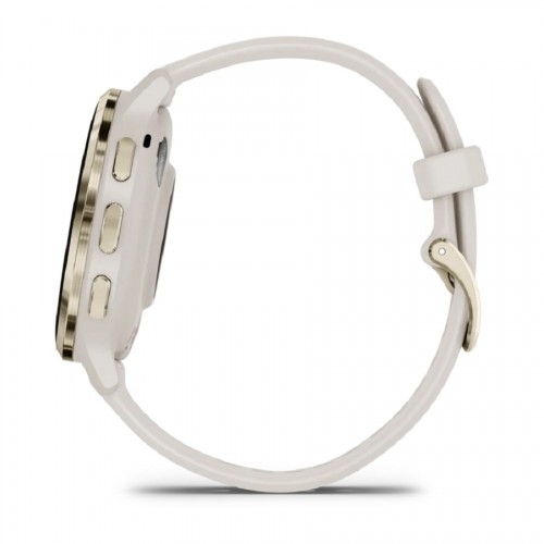 Умные часы Garmin Venu 3S Soft gold stainless steel bezel with ivory case and silicone band (010-02785-04) (слоновая кость) 3