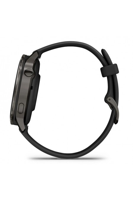Умные часы Garmin Venu 4 41 мм Slate with Black Silicone Band (010-03013-02) (черный/черный) 9