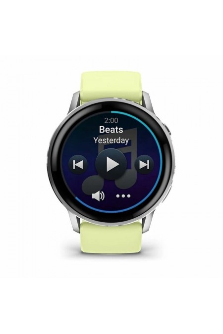 Умные часы Garmin Venu 4 45 мм (010-03014-02) (серебристый/цитрон) 2