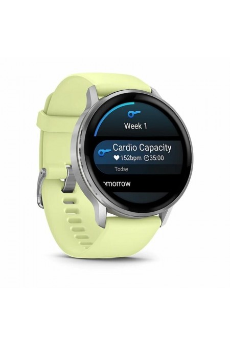 Умные часы Garmin Venu 4 45 мм (010-03014-02) (серебристый/цитрон) 4