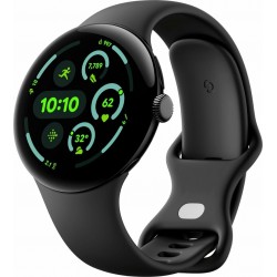 Умные часы Google Pixel Watch 3 45 мм Wi-Fi + Cellular (матовый черный/обсидиан)