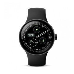 Умные часы Google Pixel Watch 4 41 мм Wi-Fi (матовый черный/обсидиан)