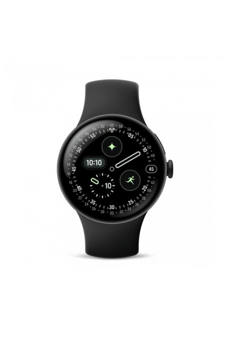 Умные часы Google Pixel Watch 4 41 мм Wi-Fi (матовый черный/обсидиан) 