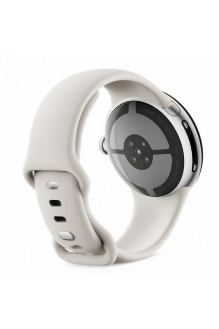 Умные часы Google Pixel Watch 4 41 мм Wi-Fi (полированное серебро/фарфор) 2