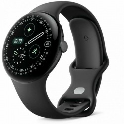 Умные часы Google Pixel Watch 4 45 мм Wi-Fi (матовый черный/обсидиан)