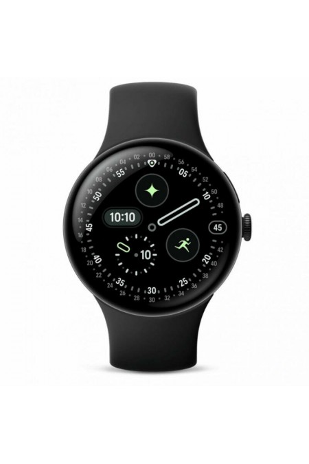 Умные часы Google Pixel Watch 4 45 мм Wi-Fi (матовый черный/обсидиан) 1