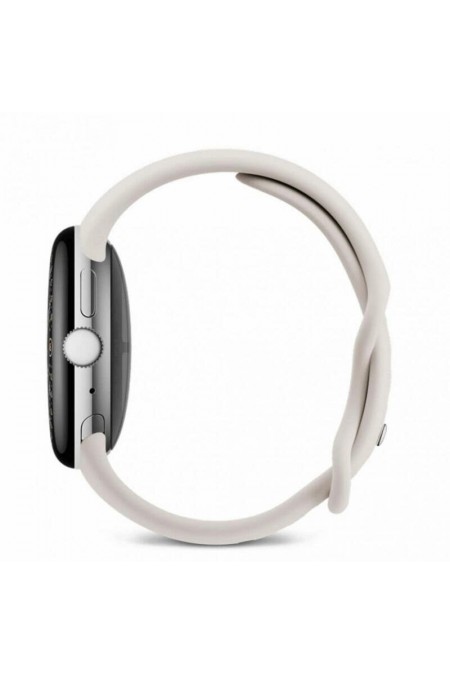 Умные часы Google Pixel Watch 4 45 мм Wi-Fi (полированное серебро/фарфор) 3