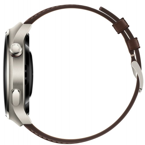 Умные часы HUAWEI 4 PRO (55020APB) (титан/коричневый) 2