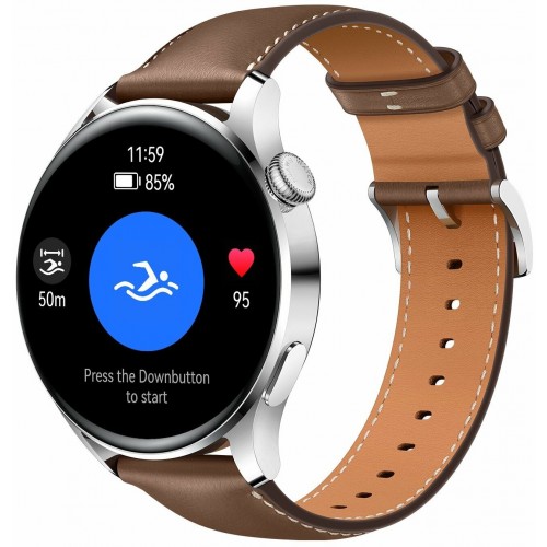 Умные часы HUAWEI Watch 3 Classic (кожа) (55026813) (коричневый) 6