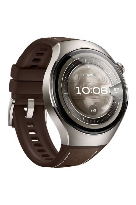 Умные часы HUAWEI Watch 5 46 мм (2025) LTE (55020EVM) (коричневый) 2