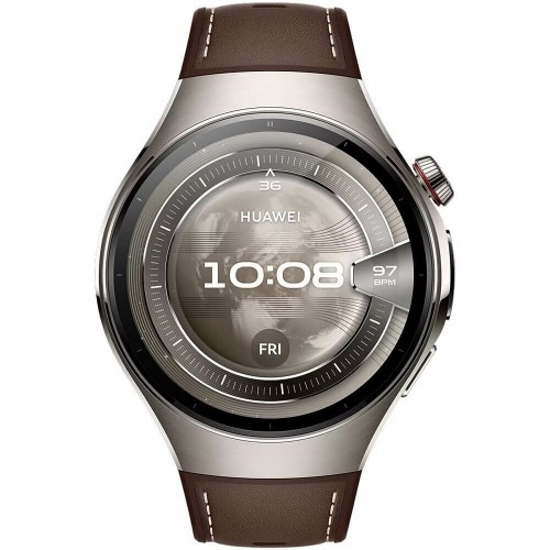 Умные часы HUAWEI Watch 5 46 мм (2025) LTE (55020EVM) (коричневый) 1