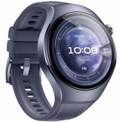 Умные часы HUAWEI Watch 5 46 мм (2025) LTE (55020EVL) (серый/фиолетовый)