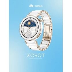Умные часы HUAWEI Watch GT 5 Pro 42 мм (55020DGV) (керамический белый)