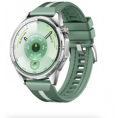 Умные часы HUAWEI Watch GT 6 46 мм (55020FWD) (зеленый) 