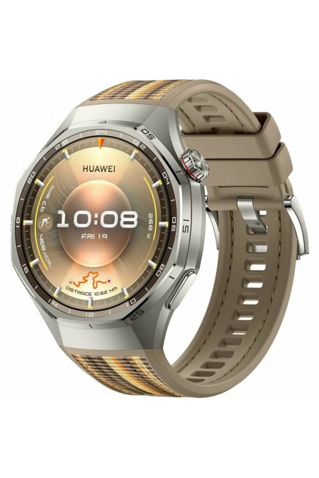 Умные часы HUAWEI Watch GT 6 Pro 46 мм (55020FWA) (коричневый титан) 1