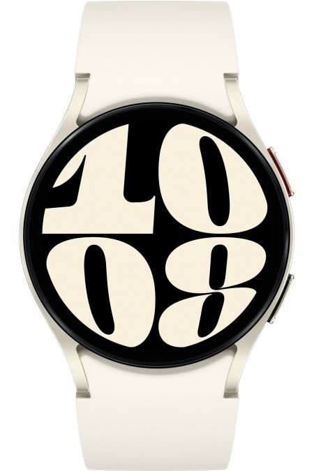 Умные часы Samsung Galaxy Watch6 40мм Wi-Fi NFC (белое золото) 