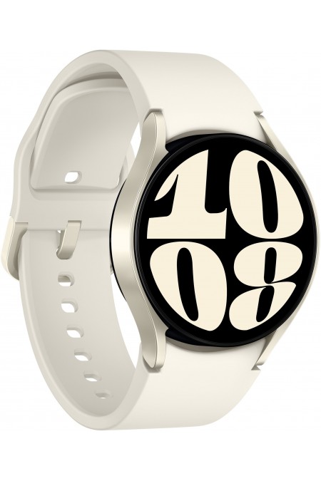 Умные часы Samsung Galaxy Watch6 40мм Wi-Fi NFC (белое золото) 1