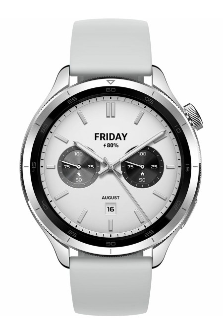 Умные часы Xiaomi Watch S4 (BHR9197GL) (серебристый) 1