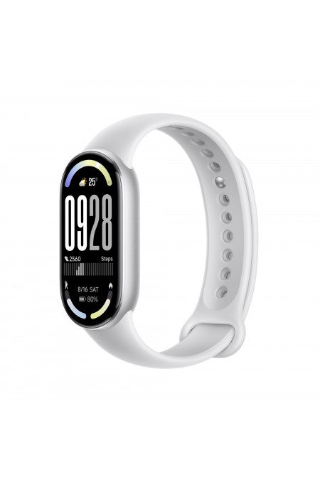 Умный браслет Xiaomi Smart Band 10 (BHR07PSGL) (серебристый) 1