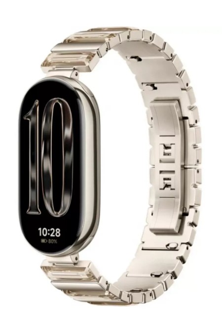 Умный браслет Xiaomi Smart Band 10 Glimmer Edition (BHR07Q6GL) (золотой) 1