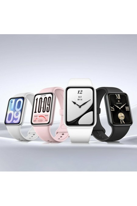 Умный браслет Xiaomi Smart Band 10 Pro (BHR08W9GL) (полночный черный) 3