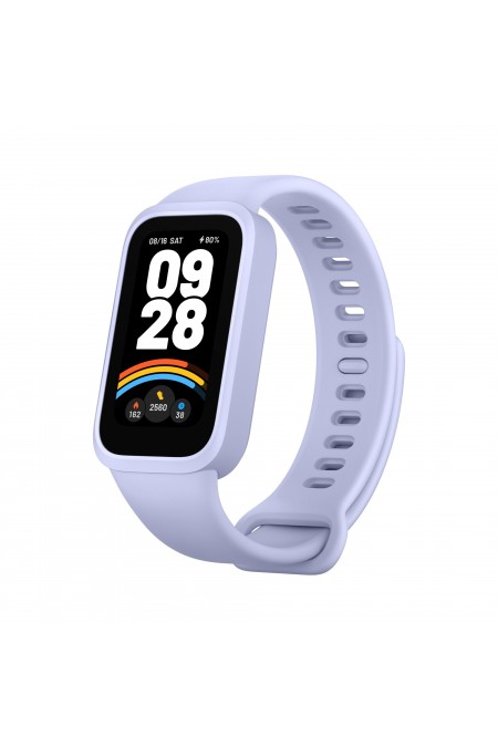 Умный браслет Xiaomi Smart Band 9 Active (BHR08L3GL) (фиолетовый) 