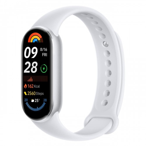 Умный браслет Xiaomi Smart Band 9 (BHR8340GL) (ледяное серебро) 
