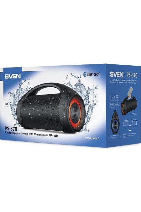 Портативная акустика SVEN PS-370 (SV-020408) (черный) 14