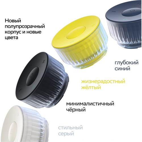 Умная колонка SBER SberBoom Mini 2 SBDV-00250G Салют (серый) 8