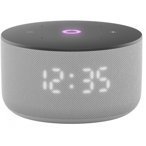 Умная колонка Яндекс Станция Мини 3 (с часами) с Алисой на YandexGPT (серый) 