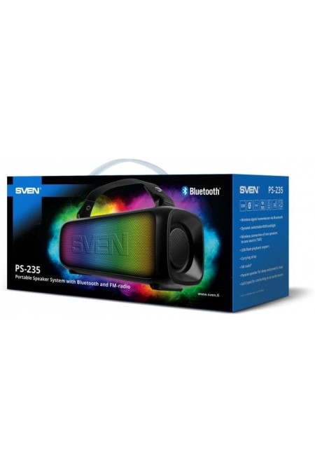 Портативная акустика Sven PS-235 (SV-022075) (черный) 11