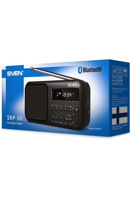 Радиоприемник SVEN SRP-50 (черный) 4