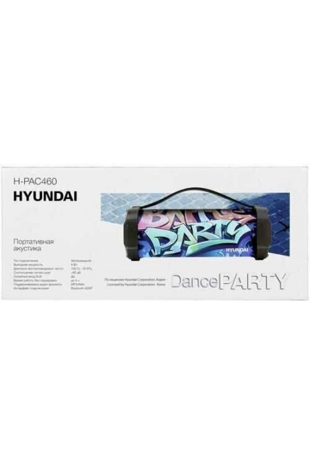 Портативная акустика Hyundai H-PAC460 (черный) 3