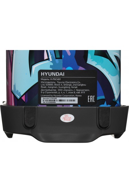 Портативная акустика Hyundai H-PAC460 (черный) 9