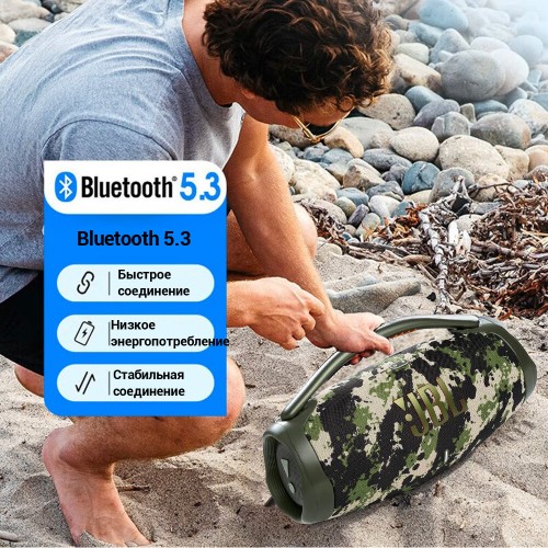 Портативная акустика JBL Boombox 3 (камуфляж) 2