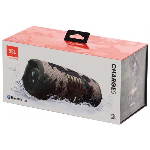 Портативная акустика JBL Charge 5 (камуфляж) 4