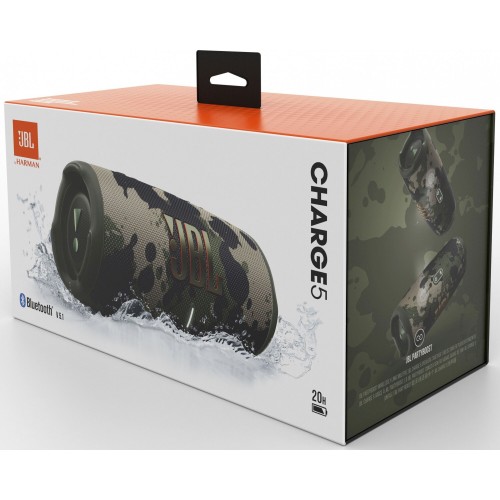 Портативная акустика JBL Charge 5 (камуфляж) 9
