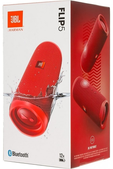 Портативная акустика JBL Flip 5 (красный) 6