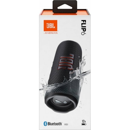 Портативная акустика JBL Flip 6 (черный) 6