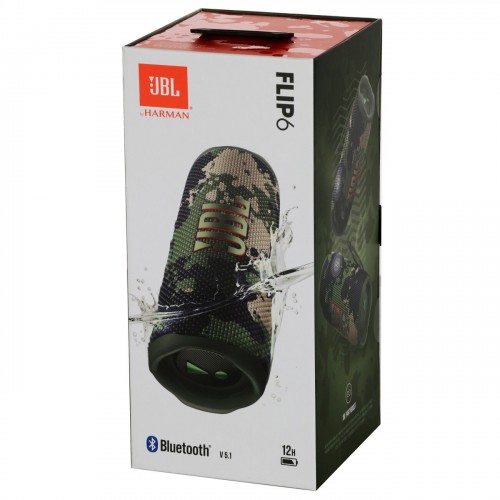 Портативная акустика JBL Flip 6 (камуфляж) 9
