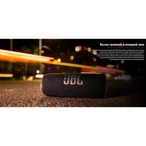 Портативная акустика JBL Flip 6 (синий) 7