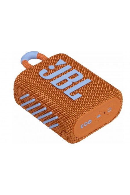 Портативная акустика JBL GO 3 (оранжевый) 9