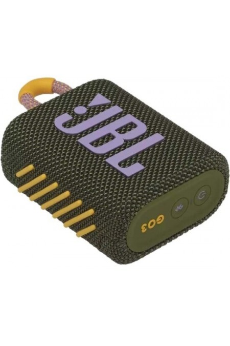 Портативная акустика JBL Go 3 (зеленый) 4