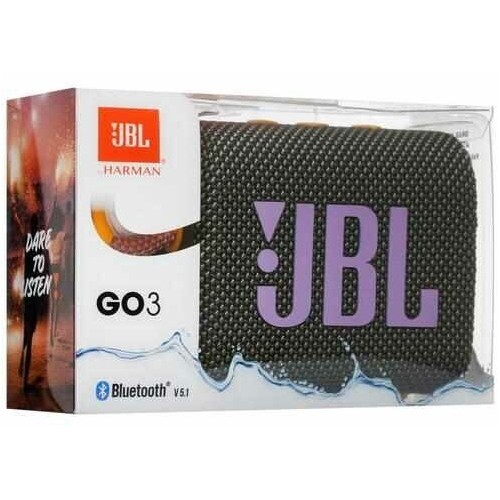 Портативная акустика JBL Go 3 (зеленый) 4
