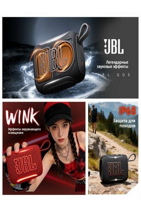 Портативная акустика JBL GO 5 (синий) 2